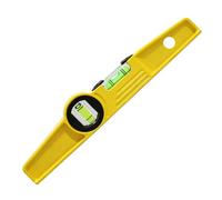 Magnetic Spirit Level 25cm/10-inch, Rare Earth Magnetic Level Tool Digital Torpedo with LCD Display, Compact Aluminium Alloy, 0.5mm/m Accuracy, Strong Magnet for Scaffolding Metal Structure Welding