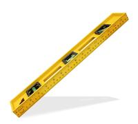 Magnetic Spirit Level for Levelling Precision, Pocket Sized Torpedo Spirit, Lightweight Portable and Great for Multitasking DIY Jobs (16" - Measurement Spirit Level)