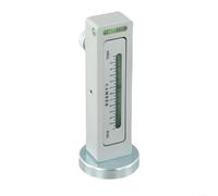 Magnetic Spirit Level Made of Aluminium Alloy for Precise Track and Fall Adjustment on the Car, Compact 130 x 50 x 50 mm Design, Easy to Read and Adjustable