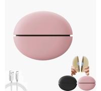 Magnetic Split Mini Hand Warmer, Portable Pocket-Sized Electric Handwarmers, 3-Settings, Reusable Heater Handwarmers for Golf Hunting Camping Essentials, Gifts for Men Women (Pink)