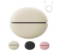 Magnetic Split Mini Hand Warmer, Portable Pocket-Sized Heater, 2 in 1 Magnetic Rechargeable Hand Warmers, Ultrathin Electric Handwarmers, with 3 Heat Settings (White)