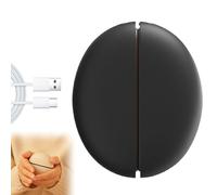 Magnetic Split Mini Hand Warmer, USB Rechargeable Mini Portable Heater, 3 Heat Settings Fast Heating, Rechargeable Electric Handwarmers for Women Men for Outdoor (Black)