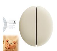 Magnetic Split Mini Hand Warmer, USB Rechargeable Mini Portable Heater, 3 Heat Settings Fast Heating, Rechargeable Electric Handwarmers for Women Men for Outdoor (Beige)