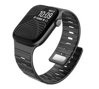 Magnetic Sport Bands Compatible with Apple Watch Ultra Band 49mm 46mm 45mm 44mm 42mm 41mm 40mm 38mm, Silicone Strap Secure T-Shaped Buckle Men Women for iWatch Series 10 9 8 7 6 5 4 3 2 1 SE Ultra 2