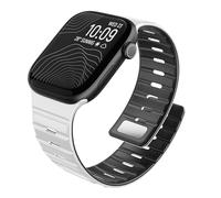 Magnetic Sport Bands Compatible with Apple Watch Ultra Band 49mm 46mm 45mm 44mm 42mm 41mm 40mm 38mm, Silicone Strap Secure T-Shaped Buckle Men Women for iWatch Series 10 9 8 7 6 5 4 3 2 1 SE Ultra 2