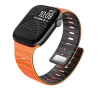 Magnetic Sport Bands Compatible with Apple Watch Ultra Band 49mm 46mm 45mm 44mm 42mm 41mm 40mm 38mm, Silicone Strap Secure T-Shaped Buckle Men Women for iWatch Series 10 9 8 7 6 5 4 3 2 1 SE Ultra 2