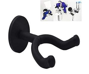 Magnetic Spray Gun Holder with Anti-Scratch Tool Base, the magnet is strong enough to hold a complete paint gun with ease, no fall and no gun