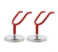 Magnetic Spray Holder Stand for Paint Spray for, 10 lbs Capacity, Metal Tool Rack with Protective Coating for Spray Booth, Workshop, Toolbox and Metal Surfaces, 2-Pack
