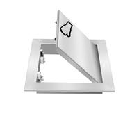 Magnetic Stainless Steel Access Panel 4x4 to 24x24 Concealed Pressure-Opening Trapdoor for Floor Vents and Covers - & Easy Installation