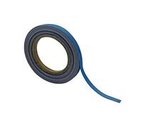 Magnetic Steel Easy-Wipe Tape, Thin & Flexible, Cut to Fit Strip, Strong Magnetic Tape, High Visible Identification, Suitable For All Non-Magnetic Surfaces - Blue - H.10mm x W.10M