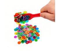 Magnetic Stick Early Learning Toy for Kids Spatial Thinking Logic Development Creative Building Play Indoor Parent-Child Fun Activity PS Plastic 19.1CM (Red*1)