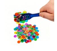 Magnetic Stick Early Learning Toy for Kids Spatial Thinking Logic Development Creative Building Play Indoor Parent-Child Fun Activity PS Plastic 19.1CM (Blue*1)