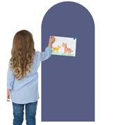Magnetic Sticky Board - Sheet Shape for Smooth Writing - Arc Wall Stickers for Teaching Materials | for Girls, Students, Teachers, Interiors, Home, Bedroom, and Tiles