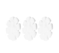 Magnetic Stir Bar White Petal 3pcs for Laboratory Mixing and Analysis | Plastic Capsule Design, Reliable Stability in Viscous Liquids, for Teaching Demonstrations and Hobby Use