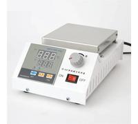 Magnetic Stirrer Hot Plate Mixer - Digital Thermostat Heating, Speed & Temperature Control, Timing Function - Ideal for Laboratory and Workshop Use