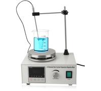 Magnetic Stirrer Hotplate, 85-2 LED Digital Hotplate 0-2400RPM 200W Constant Temperature Heating Magnetic Hot Plate Mixer for Laboratory