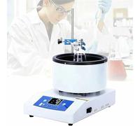 Magnetic Stirrer Hotplate with LED Digital Display, Temperature Display, Water Bath 100℃, Oil Bath 250℃, Lab-Grade Stirring Equipment