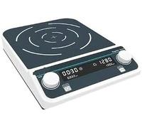 Magnetic Stirrer Magnetic Mixer Digital Hot Plate, Four-Station Six-Position Mixer, Adjustable Speed, LCD Display, Ideal Lab Heating Stirring Device for Chemistry Experiments