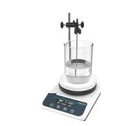 Magnetic Stirrer, Magnetic Stirrer with Heating Digital Display Thermostatic Stirrer Laboratory Hot Plate Magnetic Mixer 20L(HS5Pro(2L LCD))