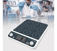 Magnetic Stirrer with LED Display - Synchronous/Asynchronous Control - Adjustable Speed/Time - Multi-Position Lab Stirrer MMS4