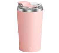 Magnetic Stirring -Electric Mixing Mug, Self-Stirring Cup | Leak Proof Heated Cup with Lid, Insulated Self Mix Travel Mug, Handheld Motorized Mixer Cup for Milk Cocoa Tea SM