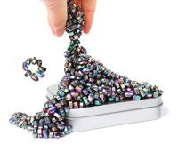 Magnetic Stones, 510PCS+ Magnetic Balls, Fidget Toys Adults, Magnet Beads - Magnet Toy Stress And Anxiety Relief And Kill Time, Novelty Adults Gifts Multicolored