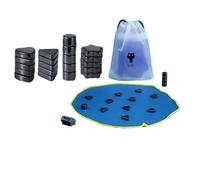Magnetic Strategy Board Game Take the Plunge Minefield Induction Chess Set with 20 24 32 or 40 Magnets Drawstring Bag Penalty Disc for 14+ Party Logic(20p normal)