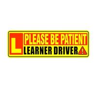 Magnetic Student Driver Sign | Reflective Safety Magnet Warning For New Learner | Student Driver Magnet For Car | Warning Rookie Driver Bumper Sticker For Car & Window