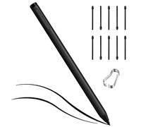 Magnetic Stylus Pen for reMarkable 2 with Precise Eraser, 4096 Pressure Sensitivity, Palm Rejection & Tilt Support - Pen Fit for Replacement reMarkable 1/ Kindle Scribe & EMR Devices + 10 Tips (Black)