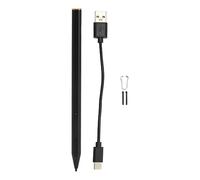 Magnetic Stylus Pen, Magnetic Function Stylus Pen Witth 2 Tips, 4096 Pressure Levels, or for 17 for X360 Pavilion X360 for X360 for, Long Life (Black)