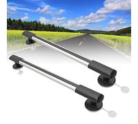 Magnetic Suction Cross Bars Roof Rack fit for Most Vehicle 330LBS/150KG Capacity, Adjustable Aluminum Cargo Rooftop Crossbars,88-103cm