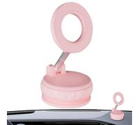 Magnetic Suction Phone Holder - Foldable Vacuum Phone Holder | 360° Rotation Adjustable Clamp Mobilephone | Magent Folding Cell Phone Holder Represents Most