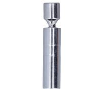 Magnetic Swivel Socket, 12 Point Thin Wall Magnetic Swivel Socket Chrome Vanadium Steel Socket, 3/8in Square Head(16mm（5/8"）)