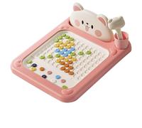 Magnetic Tableau Dessin - Planche À Dessin Points Aimantés, Jouet Éducatif Créatif, Tablette Stylet Enfant, Jeu Voyage Anti-Stress | Cadeau Anniversaire Pour Filles Garçons 2-5