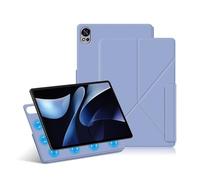 Magnetic Tablet Case Suitable For Huawei MatePad 12X/Matepad Air 12 BKY-W00/W20 12inch 2024 Multi-folding PU Stand Cover(Purple,Matepad 12X 2024)