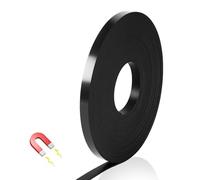 Magnetic Tape for Whiteboard, 0.24" x 66 FT Magnetic Strips for Grids, Calendar, Bulletin Board, Graphic Decorative Marking Line for Classroom and Office