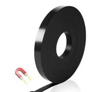 Magnetic Tape for Whiteboard, 0.51" x 33 FT Magnetic Strips for Grids, Calendar, Bulletin Board, Graphic Decorative Marking Line for Classroom and Office
