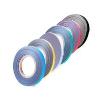 Magnetic Tape Roll Colored Thin Strips - Dry Erase Magnet Whiteboard Graphic Art Tape/ 10mm 33ft Marking Line Magnet Tape(6 Pack Mix Color)