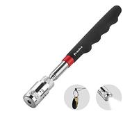 Magnetic Telescopic Pick Up Tool, Preciva 35Pounds PickingUp Stick Extendable to 68cm, Magnet Sticker Gadget, Flexible Grabber Toolkit, Portable Retriever Wand Gifts for Men, Father, Husband