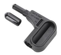 Magnetic Test Probes 4mm Banana Head Digital for IDEAL for Storage with 1Pcs and Magnetic size 1pcs crafted from Nylon allowing precise analysis of fields (Black)