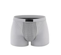 Magnetic Therapy Energetic Men'S Underwear Mens Micro Modal Boxers Soft Comfortable Underpants Long Lasting Enlargement Underwear With Health Care Energy-Field Boxer Shorts For Rapid Increase
