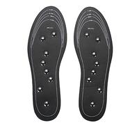 Magnetic Therapy Insoles with Arch Support Foot Pain Relief Acupressure Reflexology Massager Compression Fit for Running Walking Standing Size 35-40