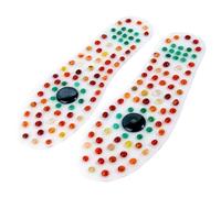 Magnetic Therapy Massage Insoles Acupressure Insoles for Insomnia, Improve Blood Circulation Plantar Fasciitis Foot Health Care (Insole length240mm/ 9.4in)