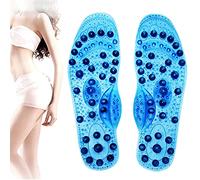 Magnetic Therapy Massage Insoles with Magnet 68PCS Stimulates The Pressure Points, Acupressure Promotion of Blood Circulation Sports Jogging Hiking Refreshing Breathable Healthcare Insole