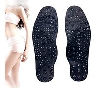 Magnetic Therapy Massage Insoles with Magnet 68PCS Stimulates the Pressure Points, Acupressure Promotion of Blood Circulation Sports Jogging Hiking Refreshing Breathable Healthcare Insole