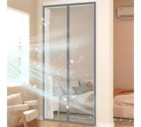 Magnetic Thermal ain Self-Cng War & Cold Protect Transparent Design for Winter Perfect for Living Room Balcony & Kitchen Doors
