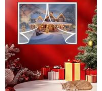 Magnetic Thermal Curtain 133 x 160 cm Transparent, Windproof Waterproof Auto Closing, Cold and Noise Proof Transparent PVC Magnetic Curtain for Patio Balcony, A