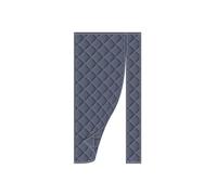 Magnetic Thermal Door ain 80x185CM Grey Canvas Side Opening Cold Resint Windproof Pet-Friendly Energy Saving Draft Stopper