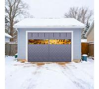 Magnetic Thermal for Ga Door Thickened Ox Fabric Ilat Cold and Heat Protect Strong Mag 365x230cm Grey