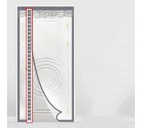 Magnetic Thermal Ilat Door Panel - Winter Windproof Draft Stopper for Side Openings - Energy-Saving Balcony ain (120x245cm) - Heat Retaining Ber
